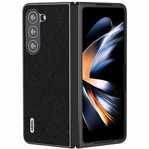����� ���� ���� Genuine Leather ���� Abeel ������ ������ ����: Samsung Galaxy Z Fold 5 (��� ����)
