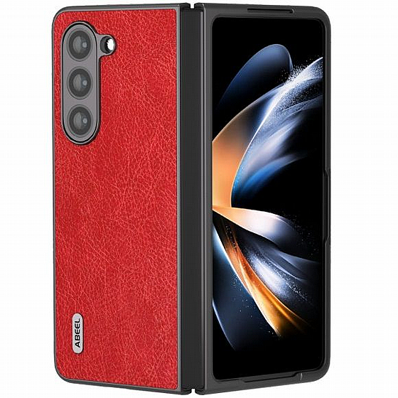����� ���� ���� Retro Litchi Texture ���� Abeel ������ ������ ����: Samsung Galaxy Z Fold 5 (��� ����)