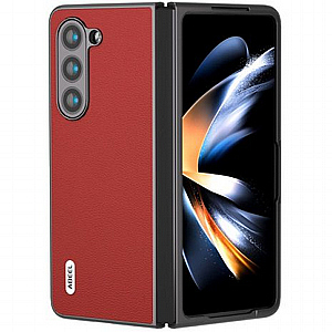 ����� ���� ���� Genuine Leather ���� Abeel ������ ������ ����: Samsung Galaxy Z Fold 5 (��� ����)