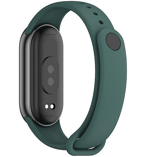 ����� ������� ���� Solid Color Silicone Band ���� LaTera ����� ��� ����: Xiaomi Smart Band 8 (��� Green)