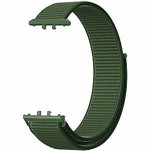 רצועת בד / ניילון מדגם Simple Braided Nylon Band מבית iBands לשעון חכם מדגם: Samsung Galaxy Fit 3 (צבע Army Green) רצועת בד / ניילון מדגם Simple Braided Nylon Band מבית iBands לשעון חכם מדגם: Samsung Galaxy Fit 3 (צבע Army Green)