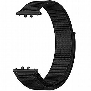 רצועת בד / ניילון מדגם Simple Braided Nylon Band מבית iBands לשעון חכם מדגם: Samsung Galaxy Fit 3 (צבע Black) רצועת בד / ניילון מדגם Simple Braided Nylon Band מבית iBands לשעון חכם מדגם: Samsung Galaxy Fit 3 (צבע Black)