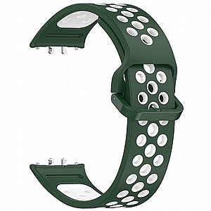 רצועת סיליקון מדגם Sports Solid Color Silicone Band מבית iBands לשעון חכם מדגם: Samsung Galaxy Fit 3 (צבע Green/White) רצועת סיליקון מדגם Sports Solid Color Silicone Band מבית iBands לשעון חכם מדגם: Samsung Galaxy Fit 3 (צבע Green/White)